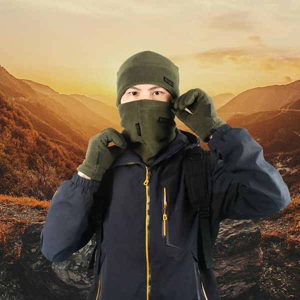 outdoor cycling scarf hat gloves set winter thickened fleece neck warmer travelling easy carrying portable parts caps & masks, Black
outdoor cycling scarf hat gloves set winter thickened fleece neck warmer travelling easy carrying portable parts caps & masks, Black