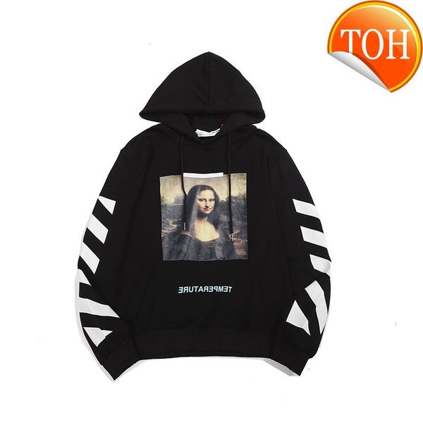 lisa off 18ss white mona sweater men's and women's print pullover hooded loose style coat hoodie, Black
lisa off 18ss white mona sweater men's and women's print pullover hooded loose style coat hoodie, Black