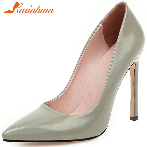 dress shoes karin ladies high heels pumps fashion patent pu shallow women spring office classic pointed toe woman, Black
dress shoes karin ladies high heels pumps fashion patent pu shallow women spring office classic pointed toe woman, Black