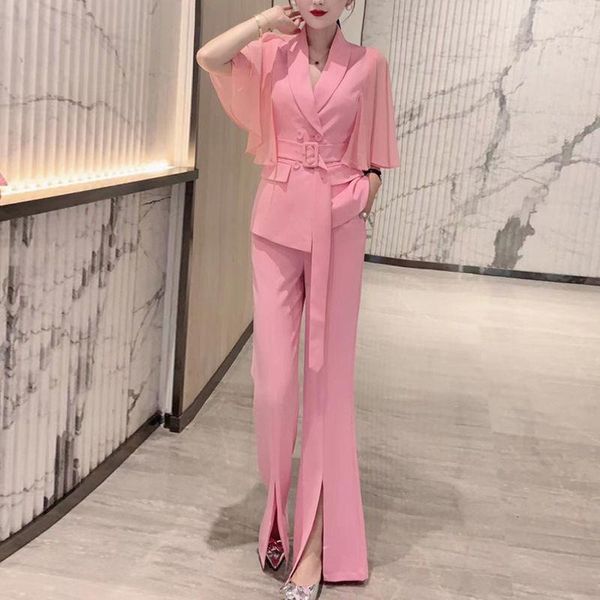 women's two piece pants women 2021 summer fashion casual suit set female elegant double breasted blazer jacket trousers office sets z95, White
women's two piece pants women 2021 summer fashion casual suit set female elegant double breasted blazer jacket trousers office sets z95, White