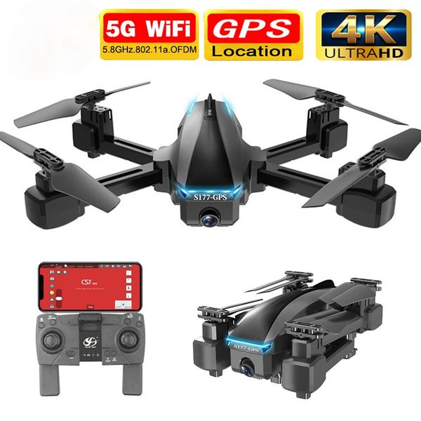2020 new s177 drone gps 4k 5g wifi hd wide angle dual camera fvp drones 20min rc distance 600m quadcopter height keep flight
2020 new s177 drone gps 4k 5g wifi hd wide angle dual camera fvp drones 20min rc distance 600m quadcopter height keep flight