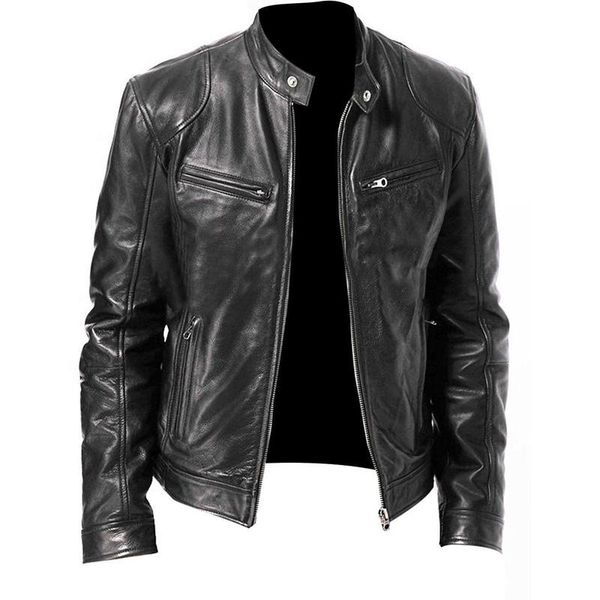men's jackets men pu leather jacket zippe long sleeve thin outerwear streetwear bomber coat stand collar many pockets windproof slim, Black;brown
men's jackets men pu leather jacket zippe long sleeve thin outerwear streetwear bomber coat stand collar many pockets windproof slim, Black;brown