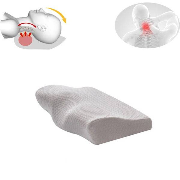 pillow memory foam bedding neck protection slow rebound butterfly shaped health cervical size in 62*34cm
pillow memory foam bedding neck protection slow rebound butterfly shaped health cervical size in 62*34cm