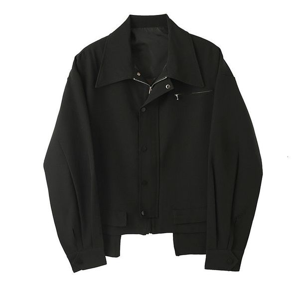 iefb /men's wear autumn pocket design short style jacket male's all-match workwear zipper big size coat lapel clothes 9y4073 21052, White;black
iefb /men's wear autumn pocket design short style jacket male's all-match workwear zipper big size coat lapel clothes 9y4073 21052, White;black