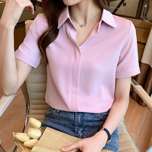 women's blouses & shirts summer korean women shirt chiffon blouse for short sleeve woman white office lady basic ol
women's blouses & shirts summer korean women shirt chiffon blouse for short sleeve woman white office lady basic ol