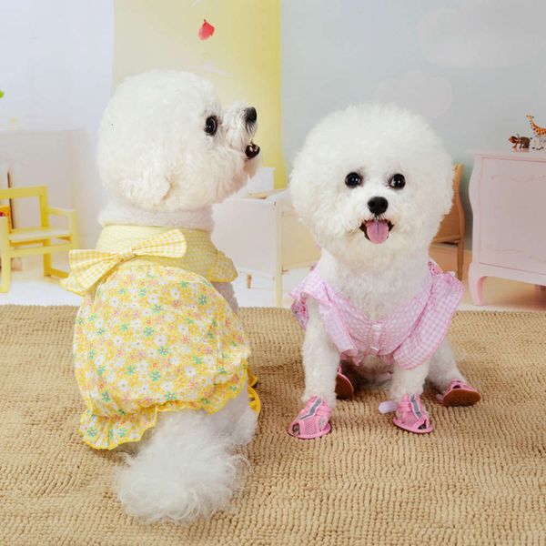 the dog clothes spring and summer cat bomei small dog idyllic fresh floral dress pet clothing
the dog clothes spring and summer cat bomei small dog idyllic fresh floral dress pet clothing