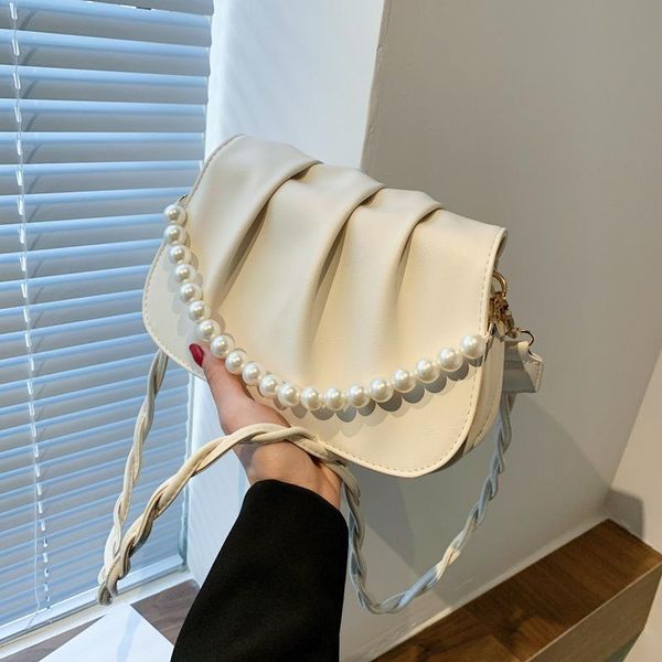 evening bags summer pearl chain bag women's 2021 fashion trending shoulder messenger simple pleated cloud
evening bags summer pearl chain bag women's 2021 fashion trending shoulder messenger simple pleated cloud