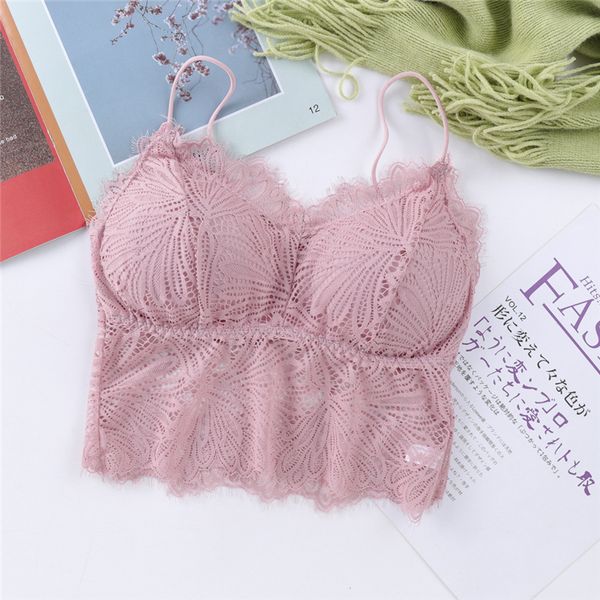 womens tanks lace fine shoulder strap tube beauty back underwear push up bra with chest pad camisole, Black;white
womens tanks lace fine shoulder strap tube beauty back underwear push up bra with chest pad camisole, Black;white