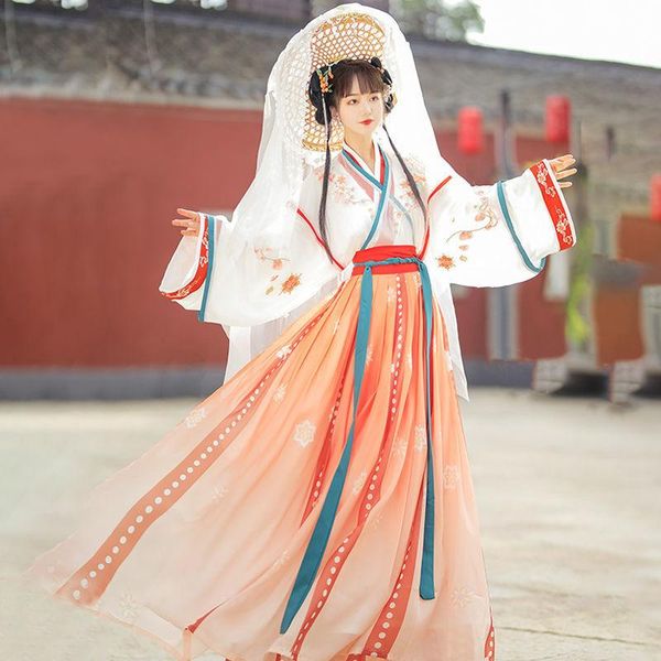 casual dresses hanfu dress women chinese cross collar wei-jin style waist skirt costume 3pcs set autumn styles, Black;gray
casual dresses hanfu dress women chinese cross collar wei-jin style waist skirt costume 3pcs set autumn styles, Black;gray
