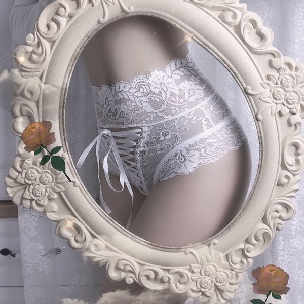 panties women high waist lace thongs strings underwear ladies hollow out underpants imitation lingerie female, Black;white
panties women high waist lace thongs strings underwear ladies hollow out underpants imitation lingerie female, Black;white