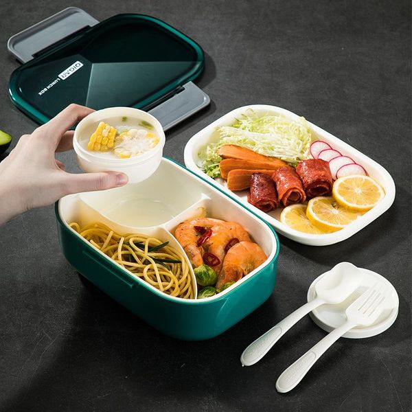 dinnerware sets microwave-heated lunch box for students, office workers, rectangular plastic separated large-capacity double-layer
dinnerware sets microwave-heated lunch box for students, office workers, rectangular plastic separated large-capacity double-layer