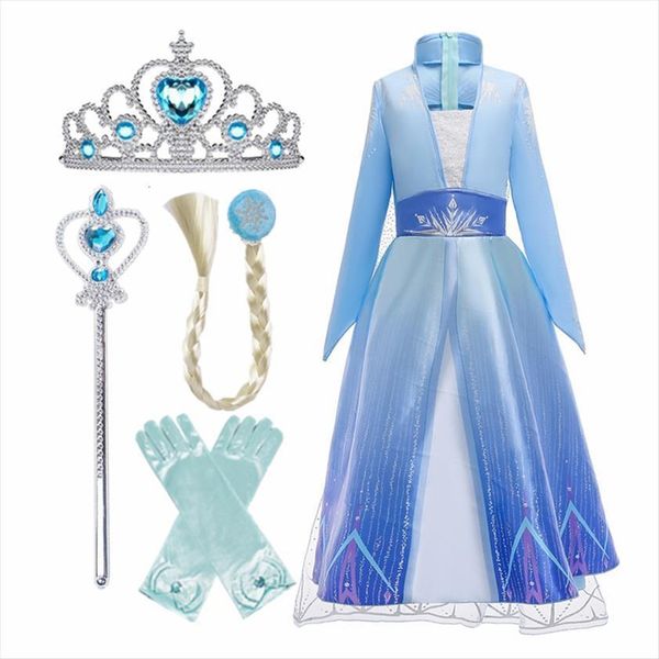 snow 2 girl princess dresses up long sleeve girls cosplay halloween christmas costume send crown gloves children clothing, Red;yellow
snow 2 girl princess dresses up long sleeve girls cosplay halloween christmas costume send crown gloves children clothing, Red;yellow