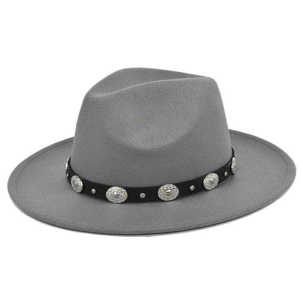 stingy brim hats fedora women men wide thick gold chain band felted hat jazz cap winter autumn vintage panama gem decoration camel, Blue;gray
stingy brim hats fedora women men wide thick gold chain band felted hat jazz cap winter autumn vintage panama gem decoration camel, Blue;gray