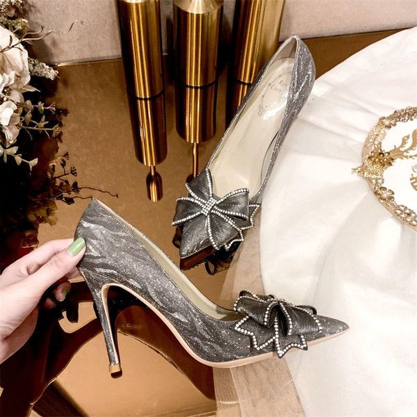 dress shoes 2021 est cinderella rhinestone high heels women pumps pointed toe woman crystal party wedding 5cm/8cm, Black
dress shoes 2021 est cinderella rhinestone high heels women pumps pointed toe woman crystal party wedding 5cm/8cm, Black