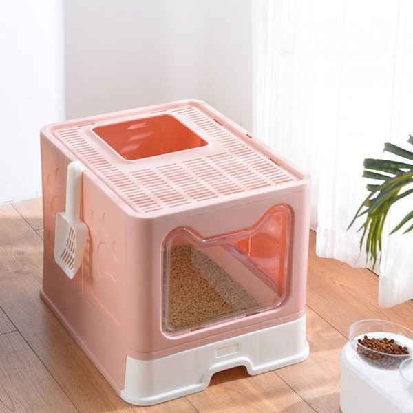 pet cat litter box big space cats toilet collapsible anti splash wc sandbox closed easy to clean pets cleaning supplies other
pet cat litter box big space cats toilet collapsible anti splash wc sandbox closed easy to clean pets cleaning supplies other