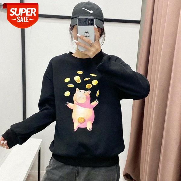 moon women's round neck long sleeve printed loose casual pullover sweater #xr9j, Black
moon women's round neck long sleeve printed loose casual pullover sweater #xr9j, Black