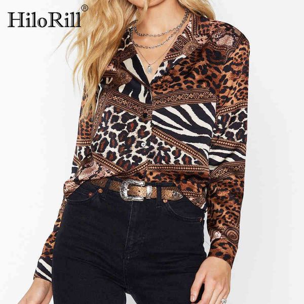 blouse women animal print leopard blouses turn-down collar shirt casual loose ladies tunic blusas plus size 210508, White
blouse women animal print leopard blouses turn-down collar shirt casual loose ladies tunic blusas plus size 210508, White
