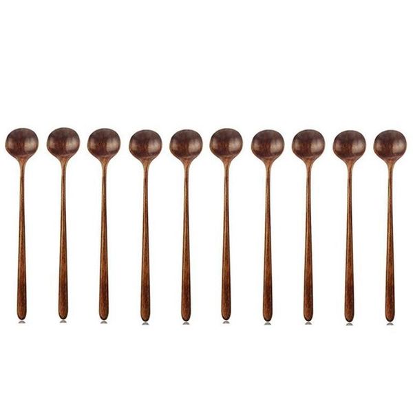 wooden spoons, 10 pieces wood soup spoons for eating stirring cooking, long handle spoon with japanese style kitchen dinnerware sets
wooden spoons, 10 pieces wood soup spoons for eating stirring cooking, long handle spoon with japanese style kitchen dinnerware sets