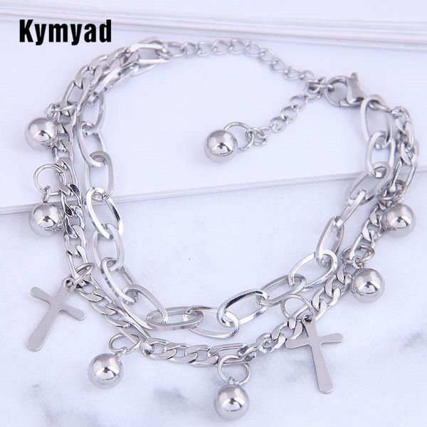 charm bracelets kymyad silver color hip hop for women bijoux tassel chains double layer bracelet femme jewelry, Golden;silver
charm bracelets kymyad silver color hip hop for women bijoux tassel chains double layer bracelet femme jewelry, Golden;silver