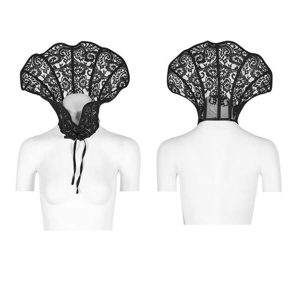 scarves punk rave women's gothic queen positioning lace scarf stage performance personality women accessories, Blue;gray
scarves punk rave women's gothic queen positioning lace scarf stage performance personality women accessories, Blue;gray