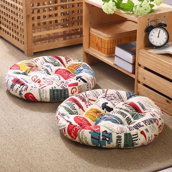 1pcs round shape floor seat cushion soft cotton core tatami pillow home decoration car sofa cushion/decorative
1pcs round shape floor seat cushion soft cotton core tatami pillow home decoration car sofa cushion/decorative