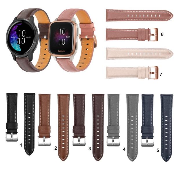 watch bands 20mm 22mm fashion leather band strap for garmin venu sq vivoactive 3 music replacement wrist elegant bracele, Black;brown
watch bands 20mm 22mm fashion leather band strap for garmin venu sq vivoactive 3 music replacement wrist elegant bracele, Black;brown