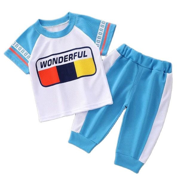 summer hollow fabric short sleeve child sets new 2021 fashion boy & girl cropped trousers patchwork 2-piece childrens clothing, White
summer hollow fabric short sleeve child sets new 2021 fashion boy & girl cropped trousers patchwork 2-piece childrens clothing, White