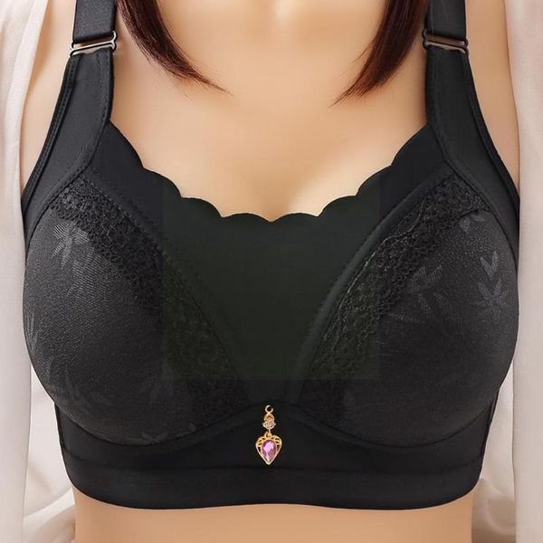 bras women's fashion no steel ring large size underwear ultra-thin cup bra breathable adjustable wireless thin full gath m3m5, Red;black
bras women's fashion no steel ring large size underwear ultra-thin cup bra breathable adjustable wireless thin full gath m3m5, Red;black