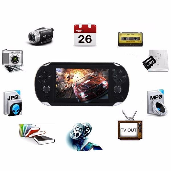 handheld game console 8gb memory 32 bit portable video double rocker built-in 1000 games support tv out put players
handheld game console 8gb memory 32 bit portable video double rocker built-in 1000 games support tv out put players