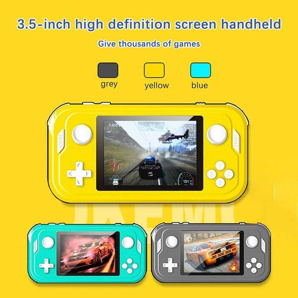 3.5 inch high-definition screen handheld game console 1000 built-in games 400mah high-capacity battery children's gift portable players
3.5 inch high-definition screen handheld game console 1000 built-in games 400mah high-capacity battery children's gift portable players