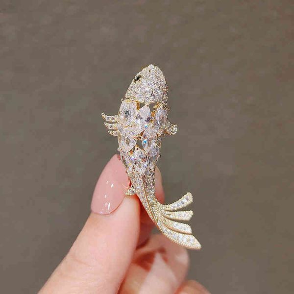 japan and south korea have a tide of fish brooches every year. personality small brooch buckle sweater suit accessories female, Gray
japan and south korea have a tide of fish brooches every year. personality small brooch buckle sweater suit accessories female, Gray