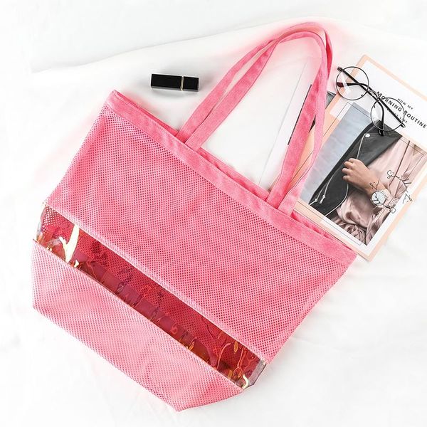 shopping bags ufine fashion women mesh hand bag pvc sequins travel beach storage
shopping bags ufine fashion women mesh hand bag pvc sequins travel beach storage