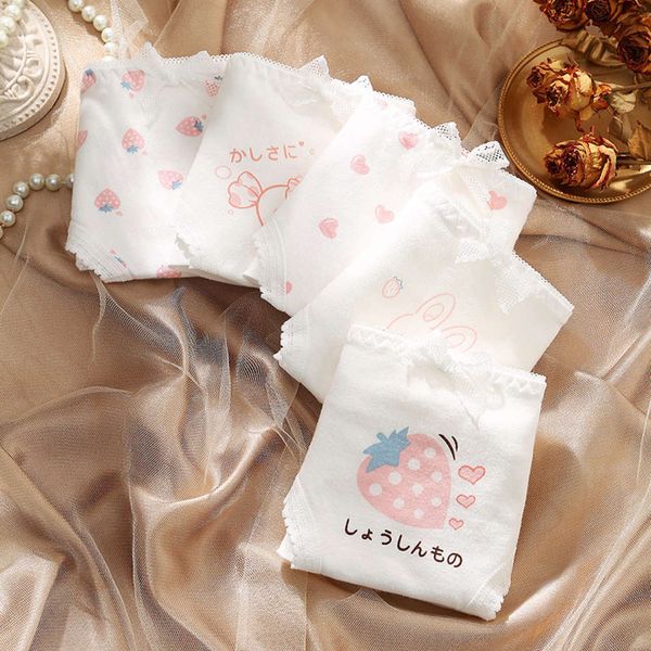 girls thin traceless breathable pure cotton crotch middle waist lovely lace briefs, Black;pink
girls thin traceless breathable pure cotton crotch middle waist lovely lace briefs, Black;pink