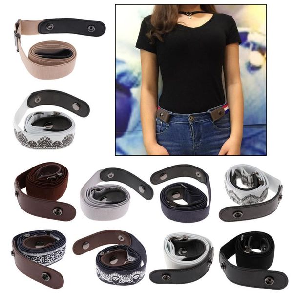 belts leather no buckle stretch belt jeans pants elastic invisible artificial for men and women, Black;brown
belts leather no buckle stretch belt jeans pants elastic invisible artificial for men and women, Black;brown