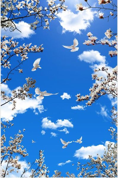 wallpapers 3d living room bedroom ceiling wallpaper papel de parede blue sky white clouds orchids, sun mural
wallpapers 3d living room bedroom ceiling wallpaper papel de parede blue sky white clouds orchids, sun mural