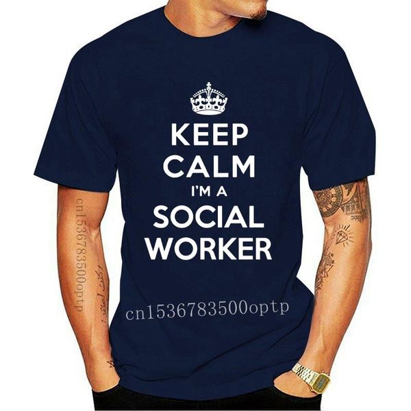 men's t-shirts men t shirt women t-shirt tee social worker calm i'm a short sleeve keep, White;black
men's t-shirts men t shirt women t-shirt tee social worker calm i'm a short sleeve keep, White;black