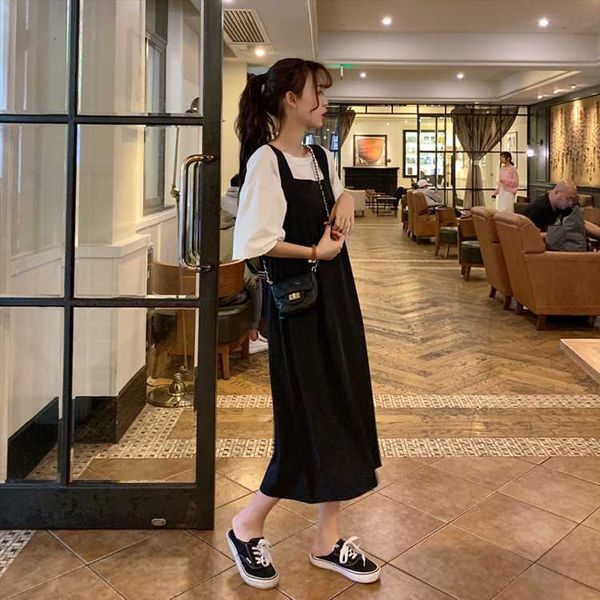 casual dresses dress women summer korean loose long womens sleeveless mid-calf solid a-line square collar simple all-match teck, Black;gray
casual dresses dress women summer korean loose long womens sleeveless mid-calf solid a-line square collar simple all-match teck, Black;gray