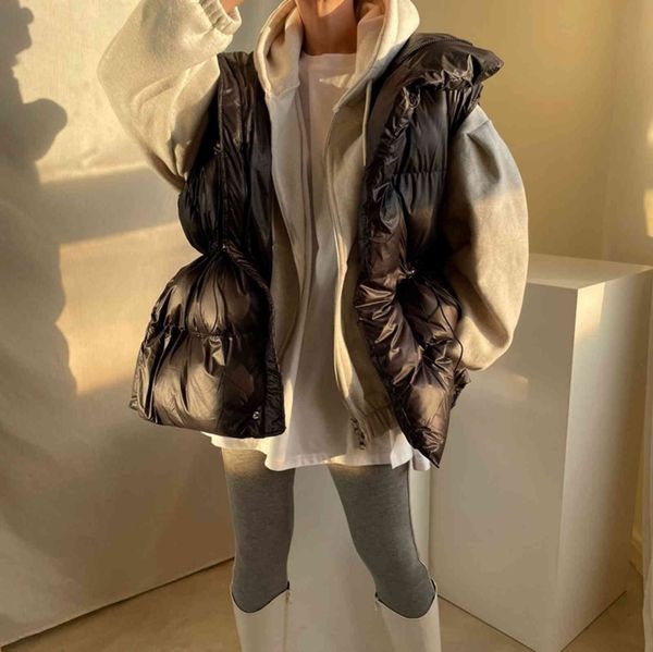women's fur & faux hzirip winter jacket loose elegant coat stand collar sleeveless waistcoat cotton padded thick warm parkas 7gea, Black
women's fur & faux hzirip winter jacket loose elegant coat stand collar sleeveless waistcoat cotton padded thick warm parkas 7gea, Black