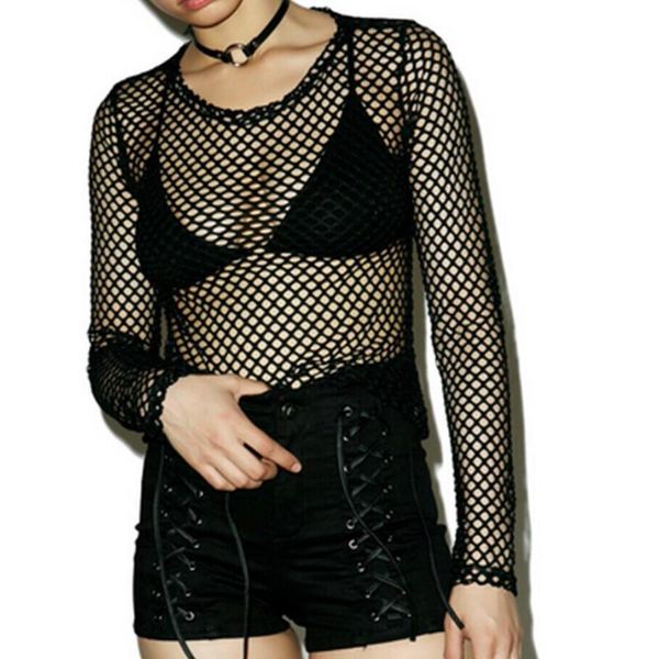 fishnet see through vintage gothic womens t shirts solid casual loose summer arrival sheer mesh, White
fishnet see through vintage gothic womens t shirts solid casual loose summer arrival sheer mesh, White