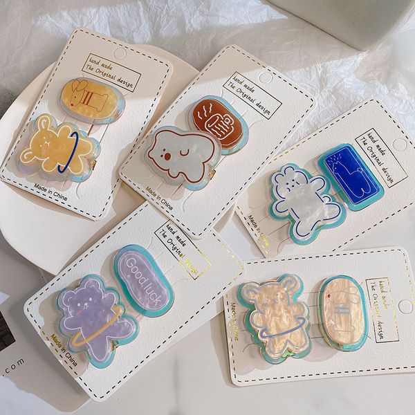 barrettes hairpin two piece japanese and korean ins cartoon combination lovely sweet side bangs girl heartbroken children, Golden;silver
barrettes hairpin two piece japanese and korean ins cartoon combination lovely sweet side bangs girl heartbroken children, Golden;silver
