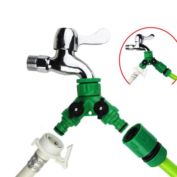 watering equipments hose faucet valve two-way connector 2-way drip irrigation water connection
watering equipments hose faucet valve two-way connector 2-way drip irrigation water connection
