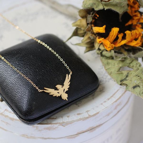 animal eagle choker necklace gold plated stainless steel chains for women jewelry neck accessories pendant necklaces, Silver
animal eagle choker necklace gold plated stainless steel chains for women jewelry neck accessories pendant necklaces, Silver