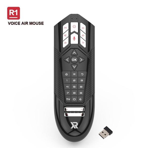 remote controlers r1 air mouse gyroscope smart wireless voice control 2.4g ir learning for g10 pro g30 hk1 android tv box projector
remote controlers r1 air mouse gyroscope smart wireless voice control 2.4g ir learning for g10 pro g30 hk1 android tv box projector