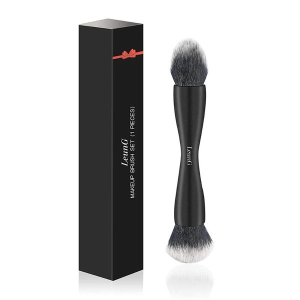 makeup brushes leung - double-ended powder highlighter blush setting cosmetics make up brush soft synthetic hair
makeup brushes leung - double-ended powder highlighter blush setting cosmetics make up brush soft synthetic hair