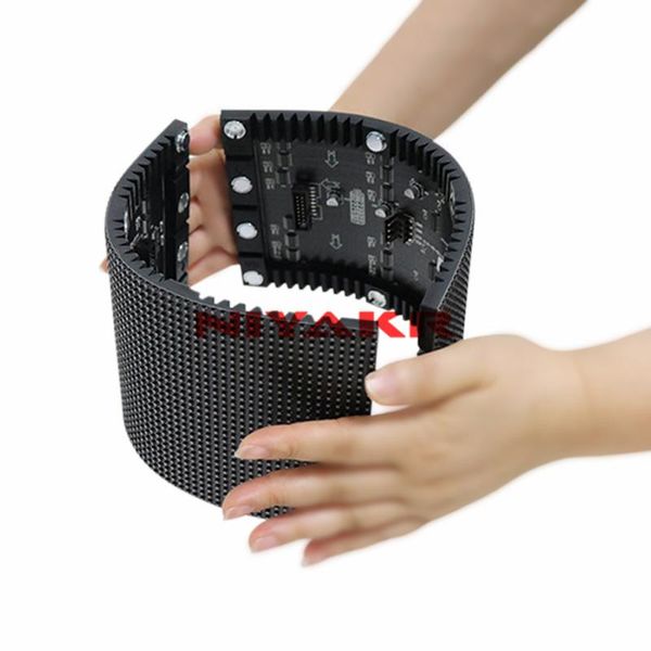 display flexible p4 indoor smd full color led module 64x32 pixels column digital sign round advertising video banners panel
display flexible p4 indoor smd full color led module 64x32 pixels column digital sign round advertising video banners panel