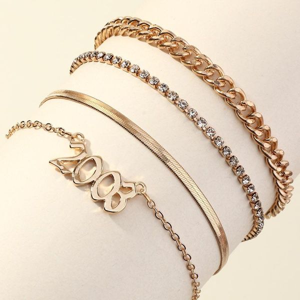 anklets creative metal claw chain letter ankle bracelets 4 pcs simple figure number 2003 charms foot chains jewelry for girls womens, Red;blue
anklets creative metal claw chain letter ankle bracelets 4 pcs simple figure number 2003 charms foot chains jewelry for girls womens, Red;blue