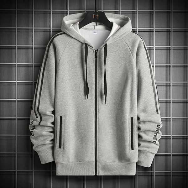 2021 autumn new thickened personality trend korean sweater hooded cardigan casual coat men's style, Black
2021 autumn new thickened personality trend korean sweater hooded cardigan casual coat men's style, Black