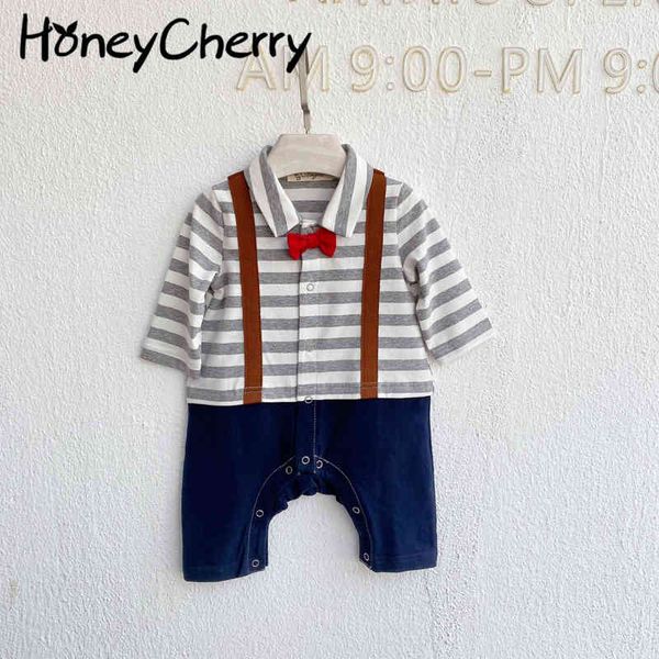 spring/summer boy's baby romper striped jumpsuit baby girl pography outfits boy clothes 210515, Blue
spring/summer boy's baby romper striped jumpsuit baby girl pography outfits boy clothes 210515, Blue