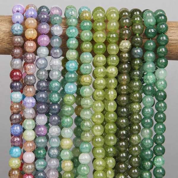 other natural stone green blue round beads loose 8mm cracked agates for jewelry making diy handmade bracelets accessories 15''
other natural stone green blue round beads loose 8mm cracked agates for jewelry making diy handmade bracelets accessories 15''