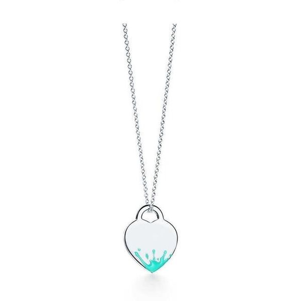 tiff s925 sterling silver love enamel necklace style blue heart clavicle chain pendant valentine's holiday gift
tiff s925 sterling silver love enamel necklace style blue heart clavicle chain pendant valentine's holiday gift